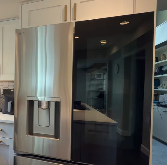 LG LRYKC2606S refrigerator in an owner’s kitchen